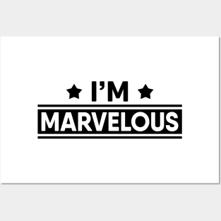 I'M Marvelous Posters and Art